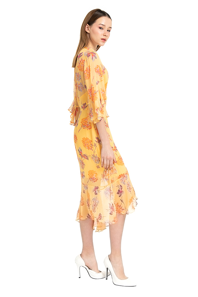 side view of the dress
